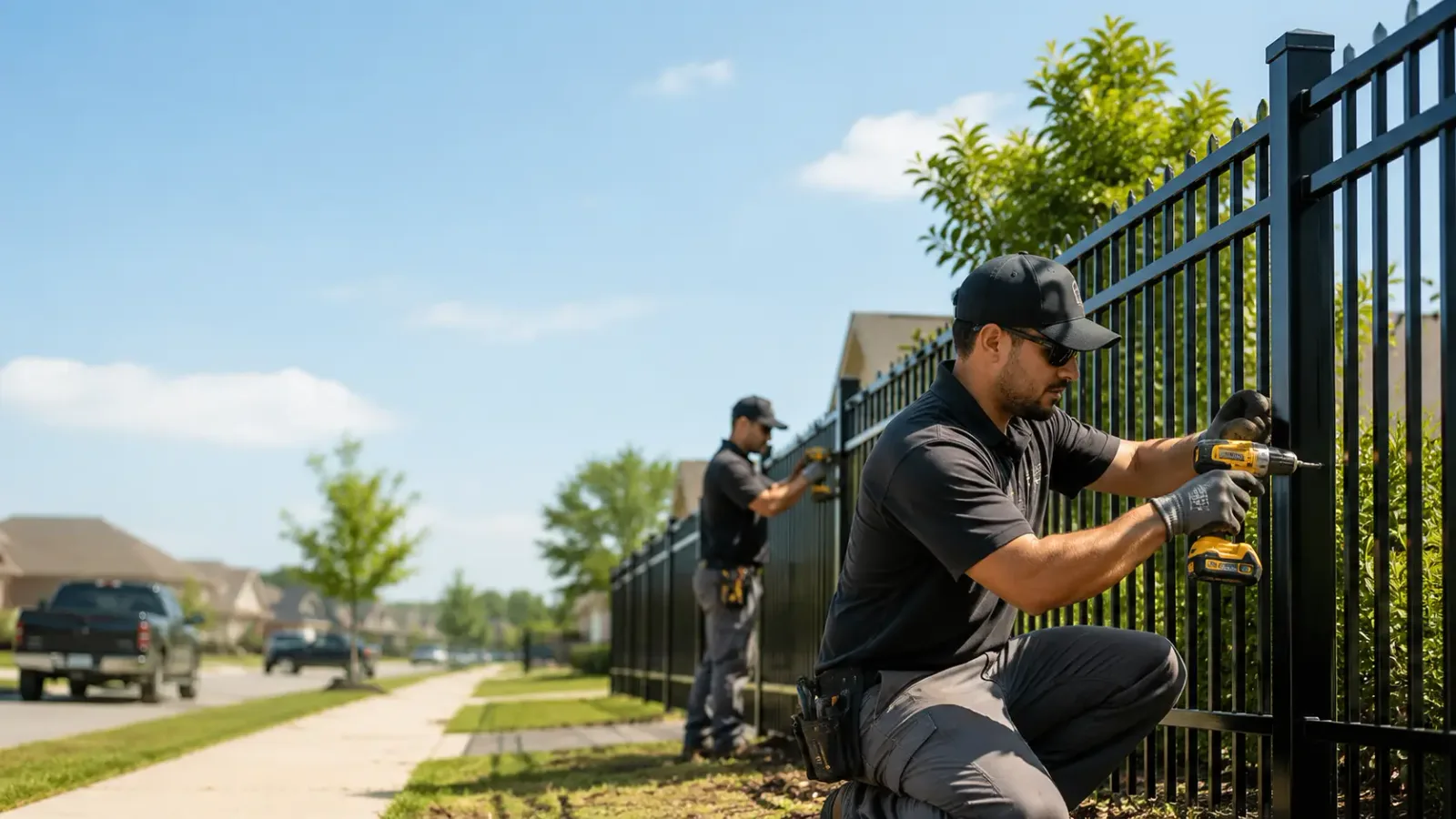 Metal Fence Installation in Garden Grove, CA